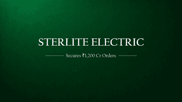Sterlite Power Secures Rs 1200 Crore Orders in Global Products and Services Business