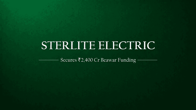 Sterlite Power Bags Funding for Beawar Transmission Project