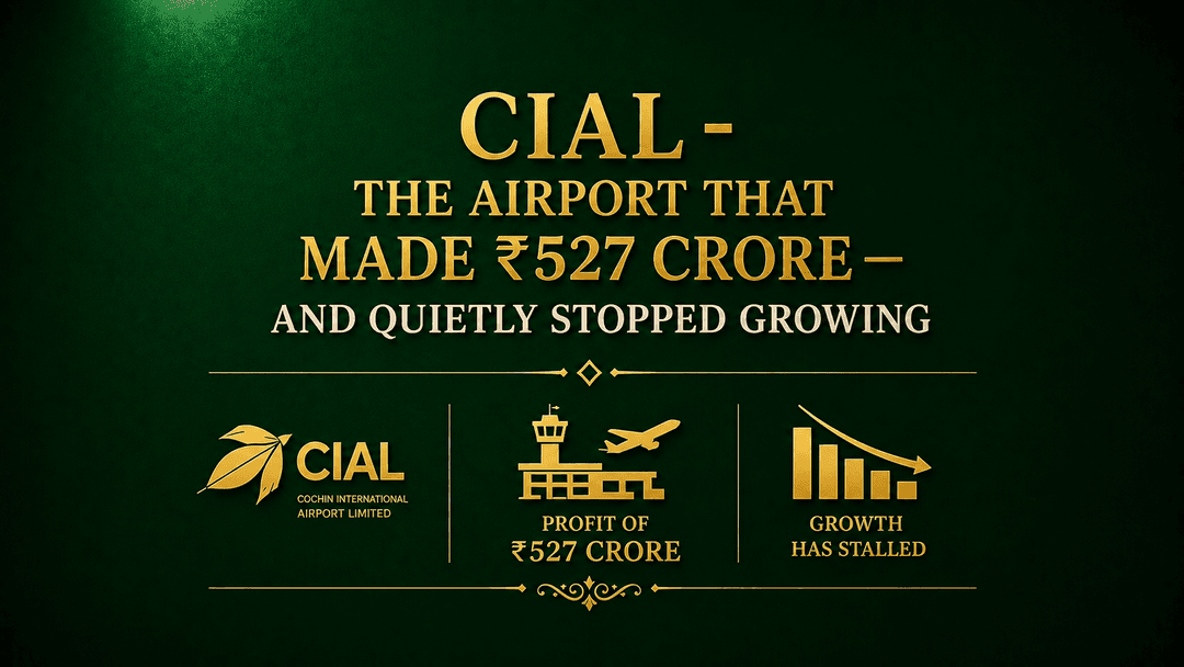 The airport that made ₹527 crore — and quietly stopped growing