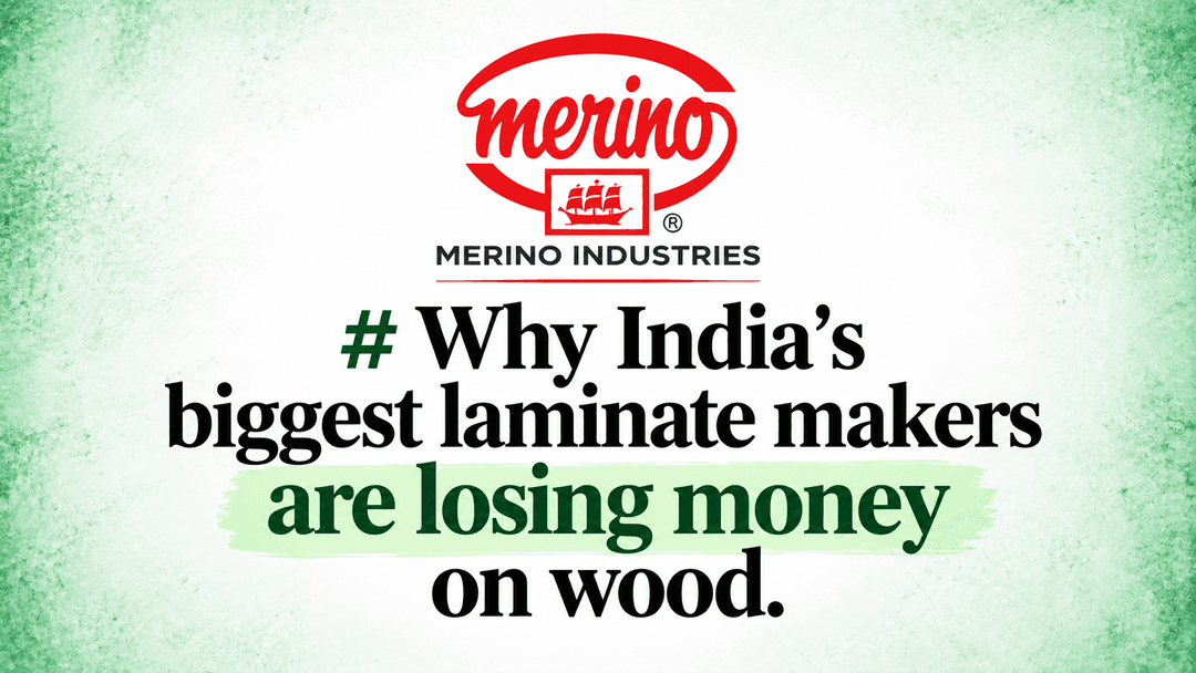 Why India's biggest laminate makers are losing money on wood