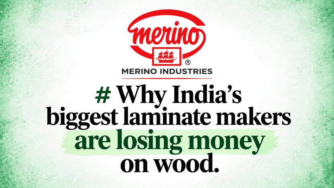 Why India's biggest laminate makers are losing money on wood