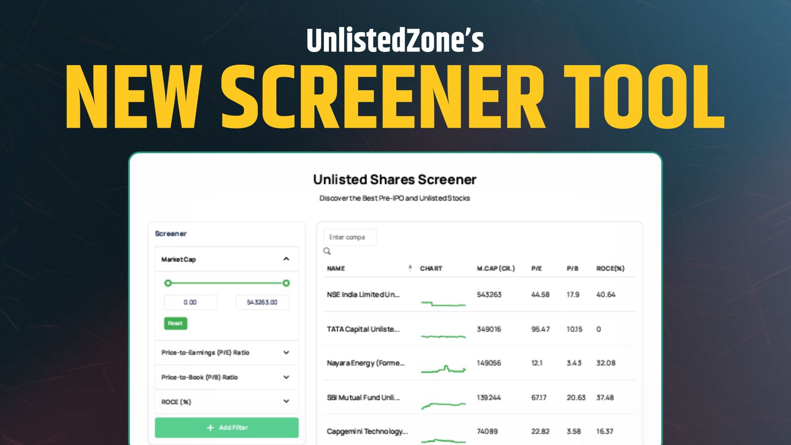 UnlistedZone Just Made Stock Screening Easier — Here’s How!